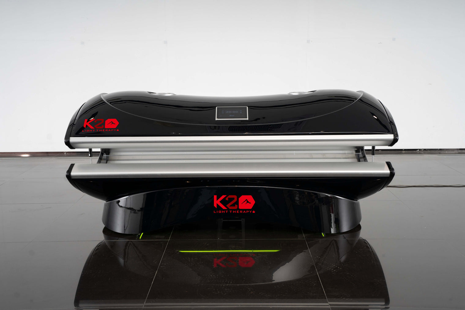 K2 red light therapy pod for full-body recovery and performance enhancement.