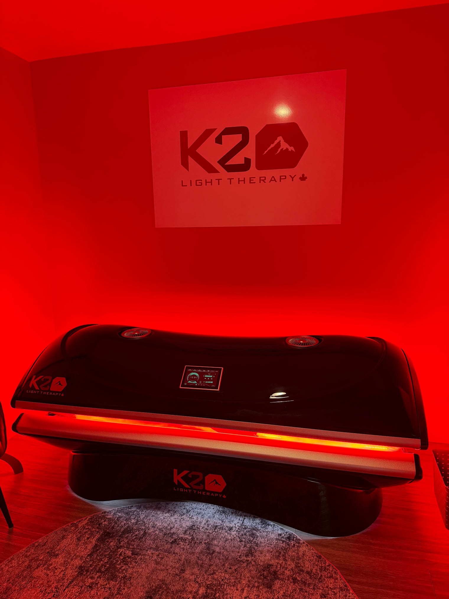 K2 red light therapy pod